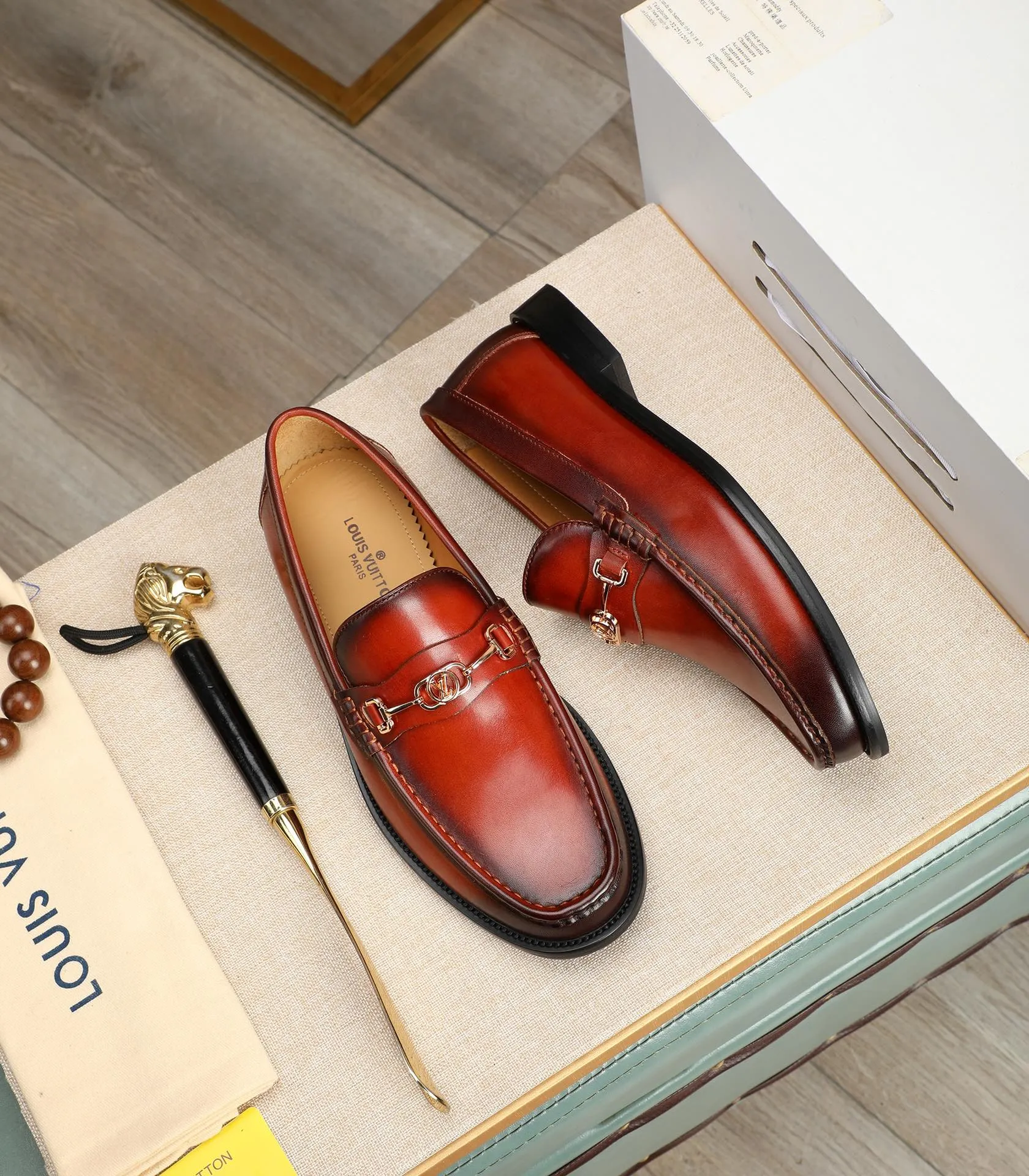 Men's shoes 💰580 📛📛Original (water-dyed cow lining) Gucci GUCCI official website formal shoes 🌀 Italian 🇮🇹 imported cowhide ➕ top imported water-dyed cowhide lining 💋 fine handmade original bottom, the real thing looks better when photographed in person Standard size 38-44